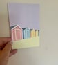 English Seaside Postcard Set - 4 A6 Vintage Style Coastal Prints - Image 3