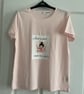 Just a Girl and Her Cat T-Shirt - Pink Organic Cotton - Whimsical Cat Lover Gift - Image 3
