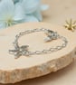 Silver Starfish Bracelet - Image 4