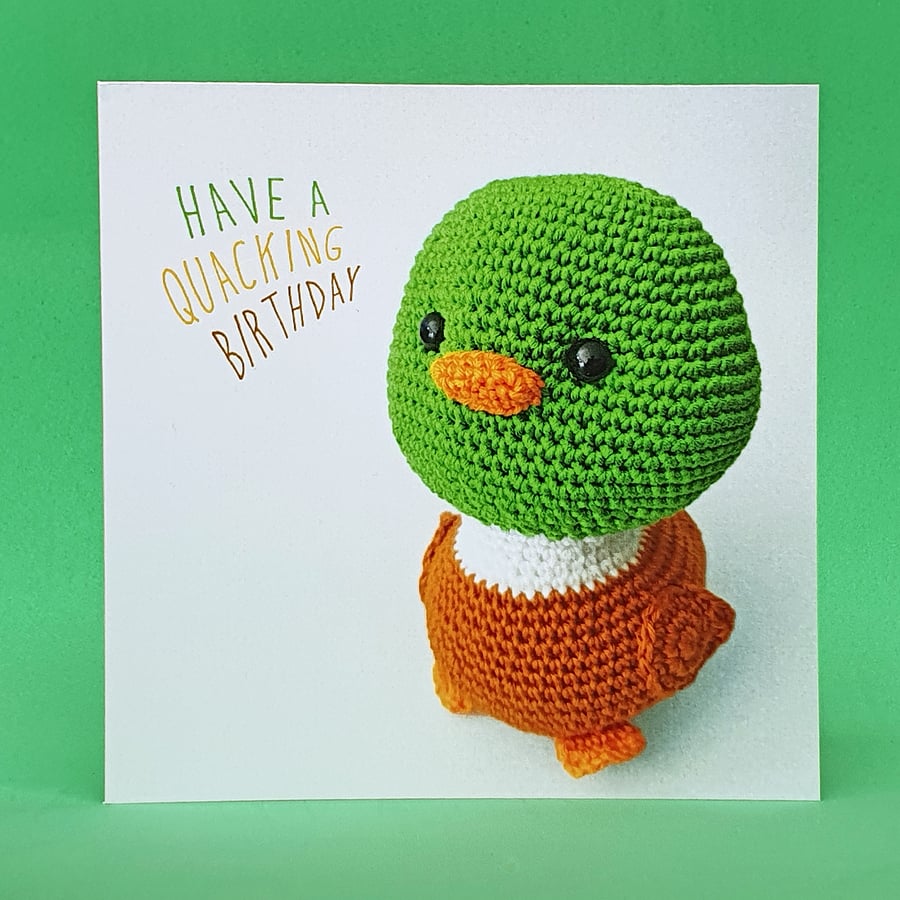Have A Quacking Birthday card