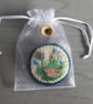 Hand Embroidered Little Bird Brooch - Image 5