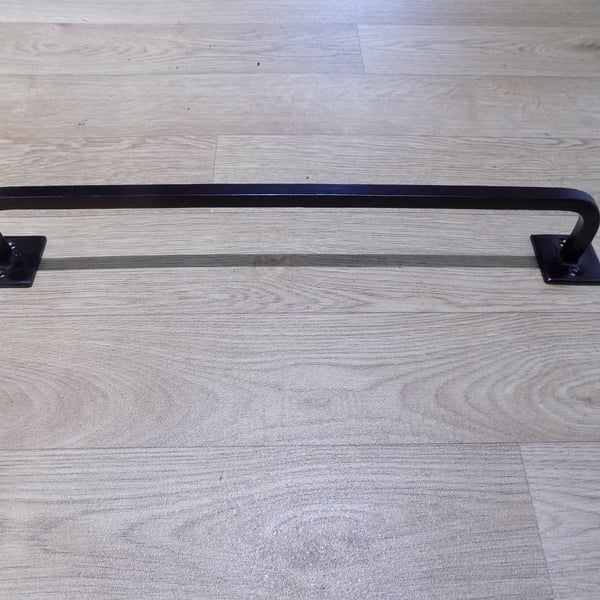 SQ Bar Towel Rail...........Wrought Iron (Forged Steel) Hand Made