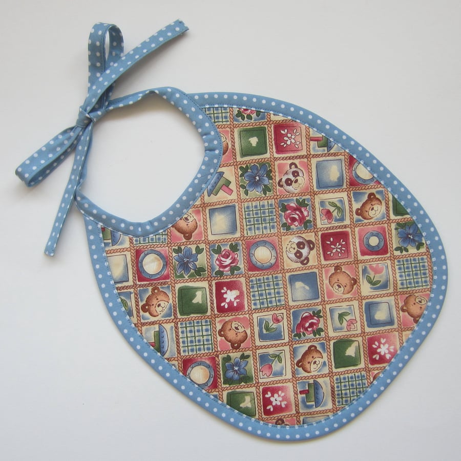 SALE Babies Panda and Teddy Bear Bib. % to Ukraine.