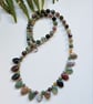 Dainty Fancy Jasper Sterling Silver Necklace - Image 9