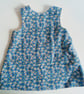 Dress, 12-18 months A line dress, floral print needlecord, pinafore, flowers - Image 2