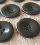 22.4mm 36L Real Corozo Nut buttons NAVY - Image 1
