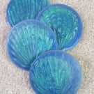 Custom Made set of 4 Coasters