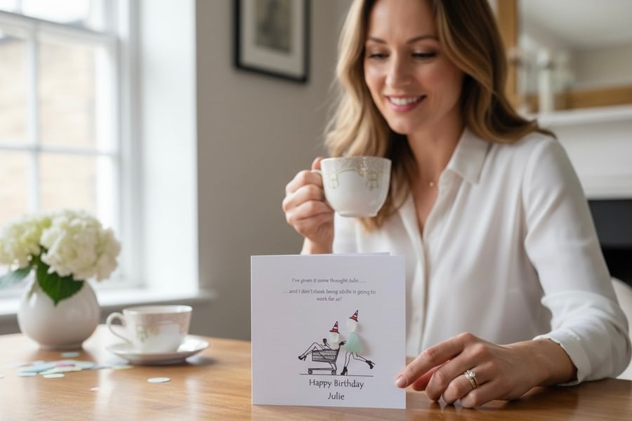 Personalised Birthday Card - I've given it some thought….