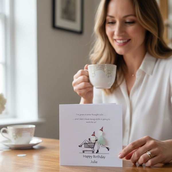 Personalised Birthday Card - I've given it some thought….