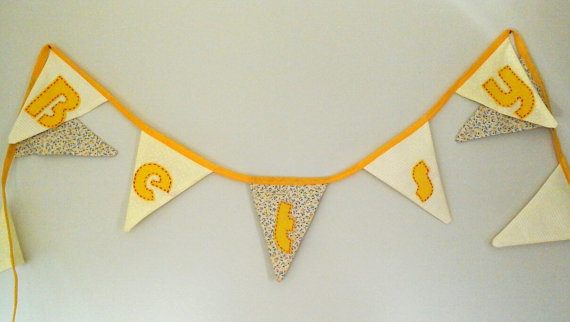 Personalised Room Bunting 5 letters