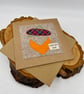 Scottish themed appliqué card for Dad - Image 7