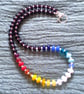 Heat gradient rondelle necklace - Image 3