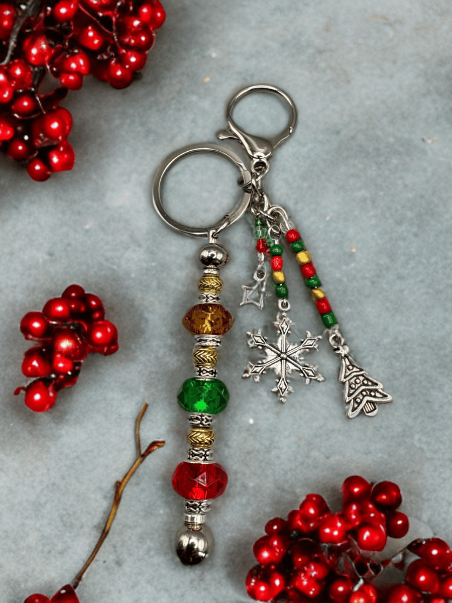 Christmas keyring