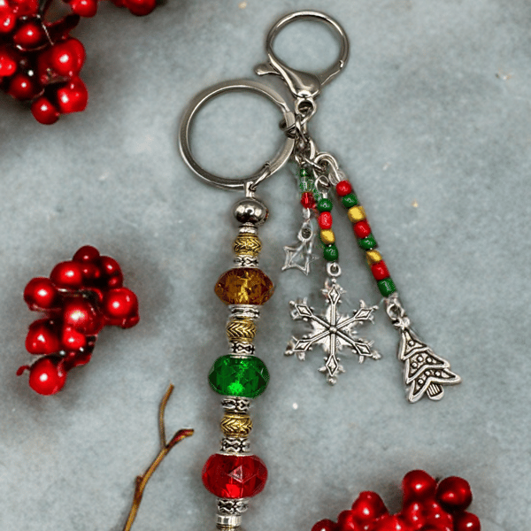 Christmas keyring