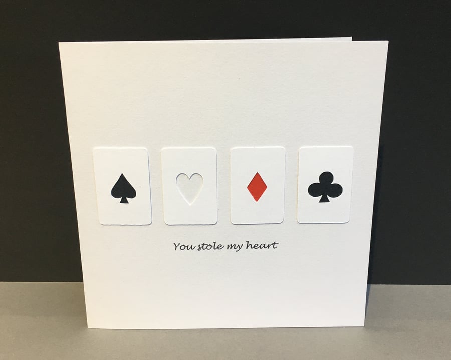 You stole my heart - Valentine's Day Card