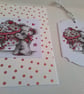 Card and gift tag. Birthday card. Mothers day card. Ref 448