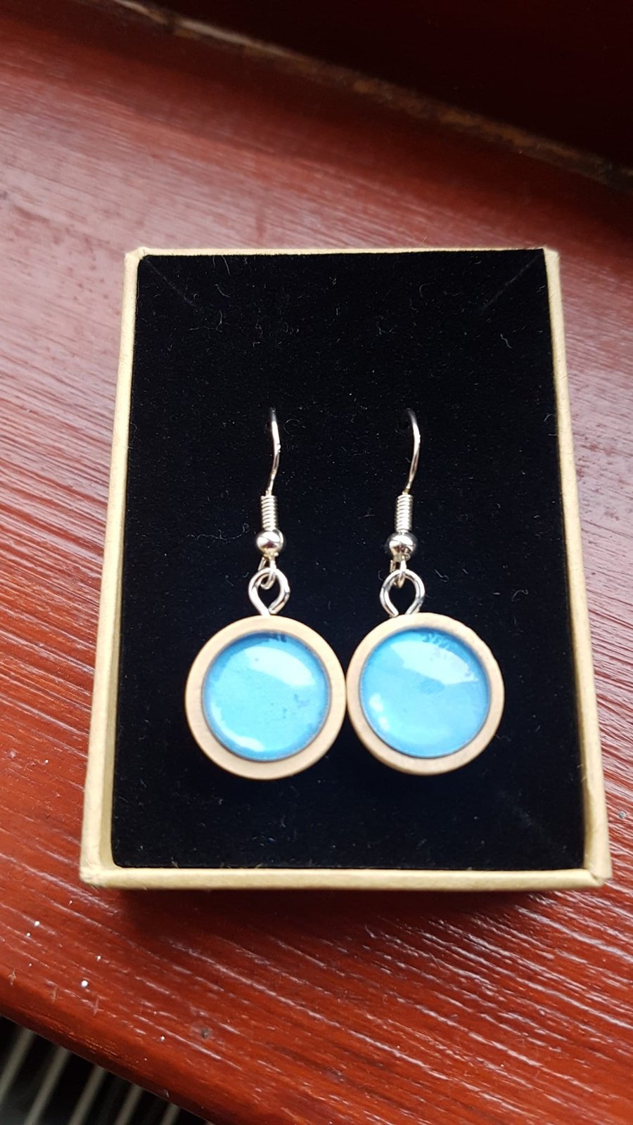 blue sky earrings 925 silver