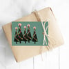 Set of 12 Gift Tags - Christmas Forest (Green)