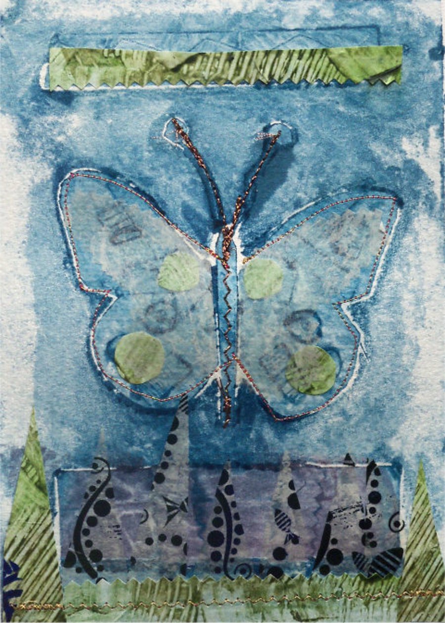 Little Original Collage - Printmaking