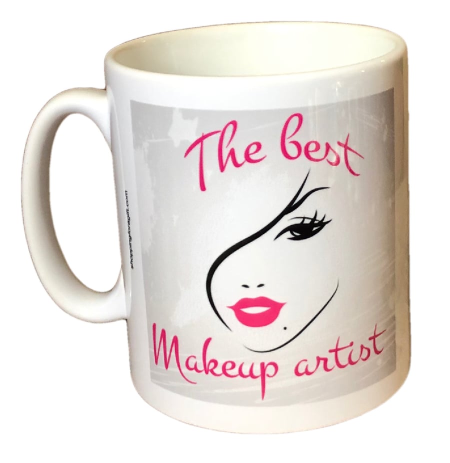 The Best Makeup Artist Mug. Gifts, mugs For Makeup Artists 