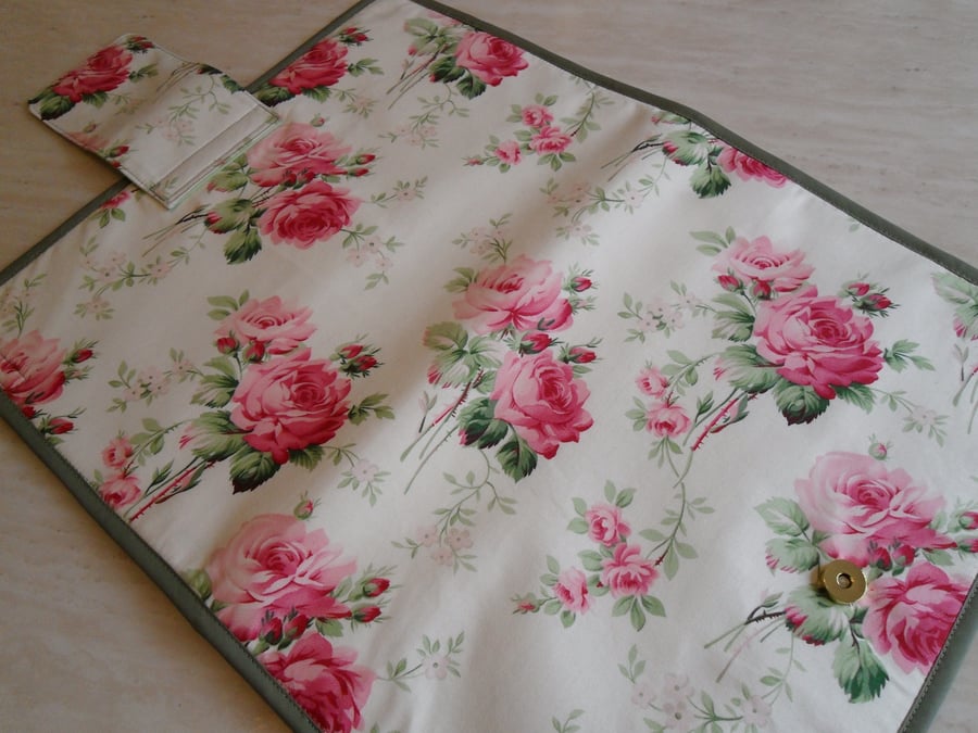 Handmade A4 Fabric Folder