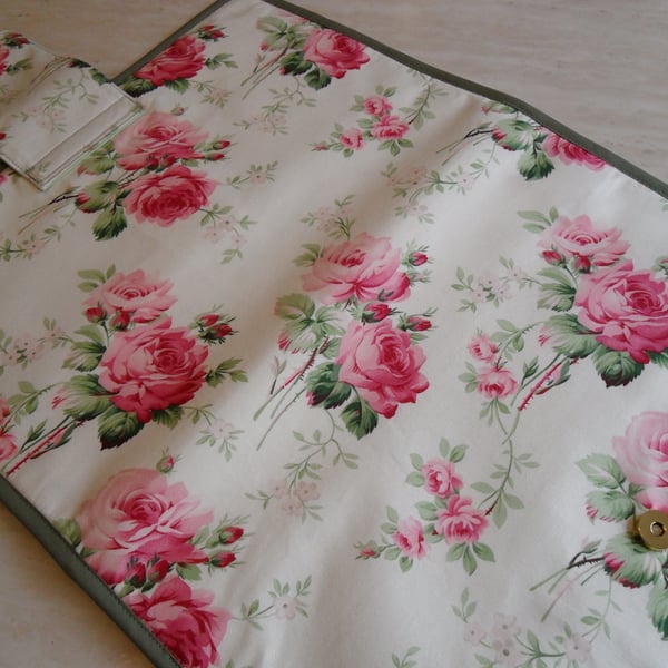 Handmade A4 Fabric Folder