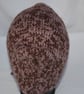 Pixie Hat or Hood in browns - Image 4