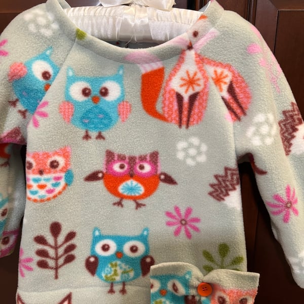 Cosy Woodland Fleece Jumper