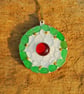 Sea glass Christmas ball hanger - Image 1