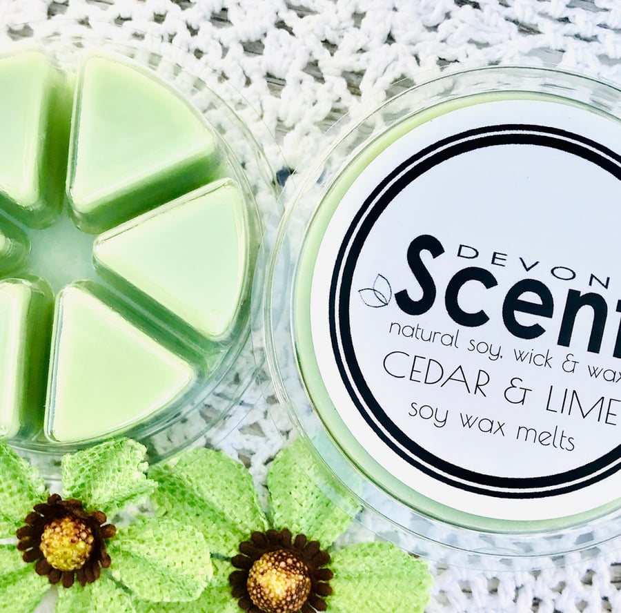 Cedar & Lime Wax Melts