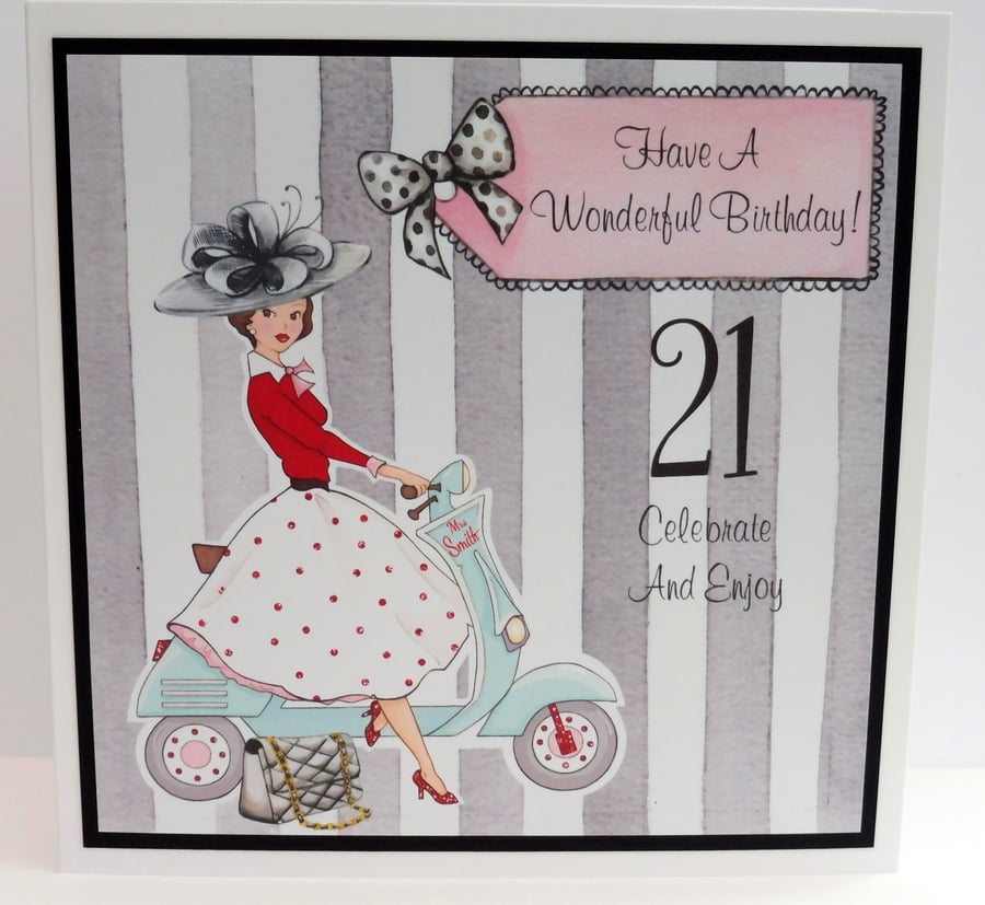 C2330 - 21st Birthday - Have a wonderful birthday