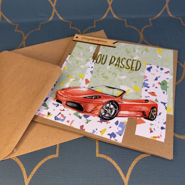 Bespoke Congratulations Card - Folksy