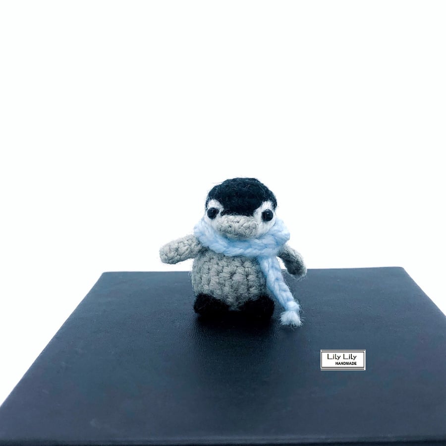 Miniature Penguin, crocheted by Lily Lily Handmade SALE