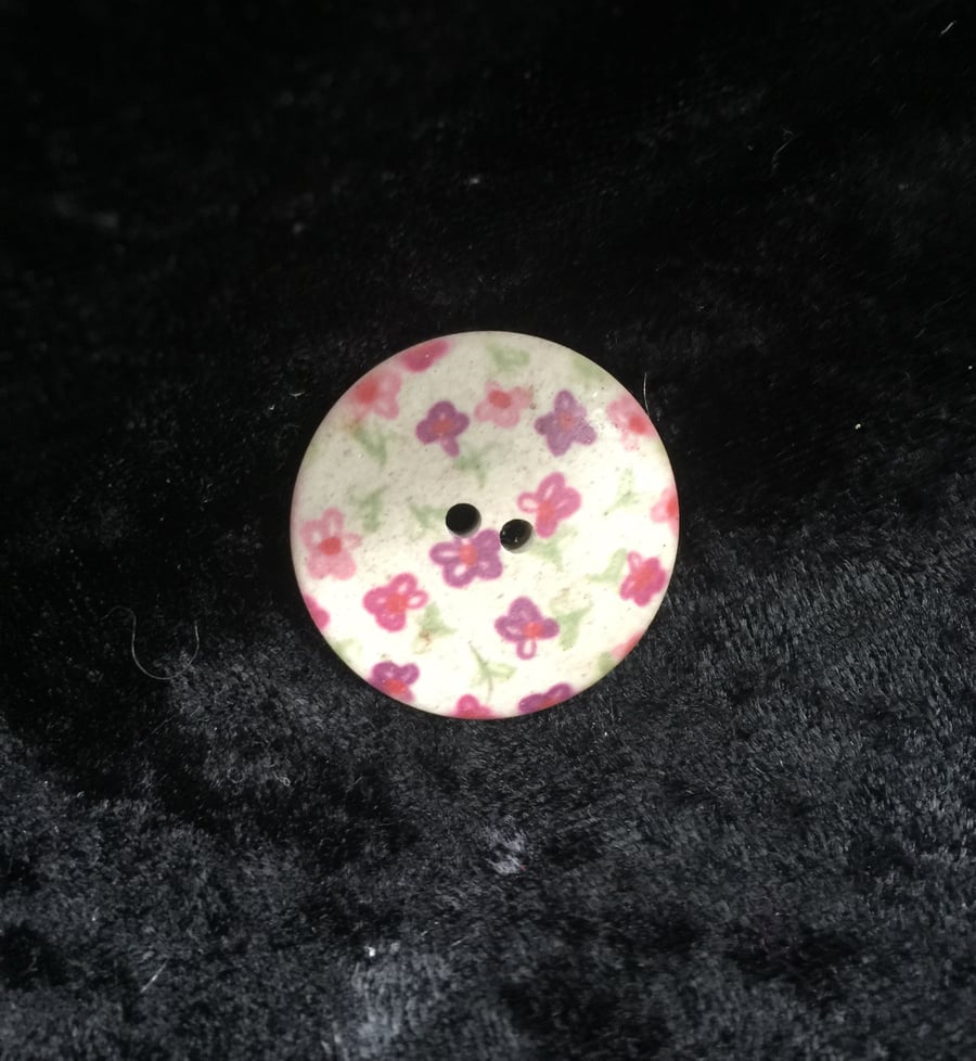 Flowers Button
