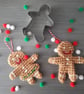 Gingerbread Man & Woman Tree Decoration - Image 2
