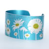 Oops a daisy cuff narrow blue