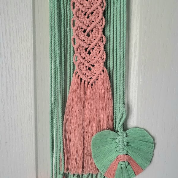 Macrame Hanging decor "Heart"