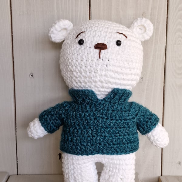 Crocheted bear