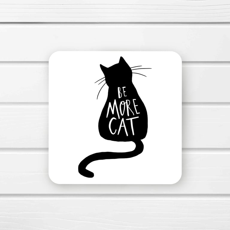 Be more cat coaster 