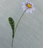 Linen Table Runner with Embroidered Flowers - Image 9