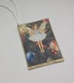 CHRISTMAS GIFT  TAGS  ( set of 3 ) vintage-style .Flower Fairy. Christmas tree.  - Image 3