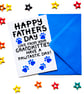 Father's Day Card For Grandad From Grandkitties, Fathers Day Card From Cats, Pet - Image 3