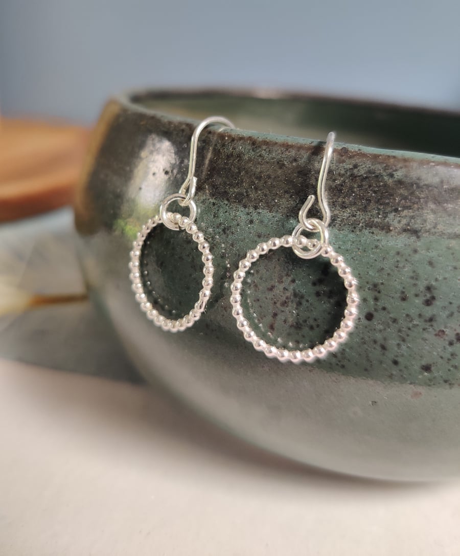 small hoop earrings