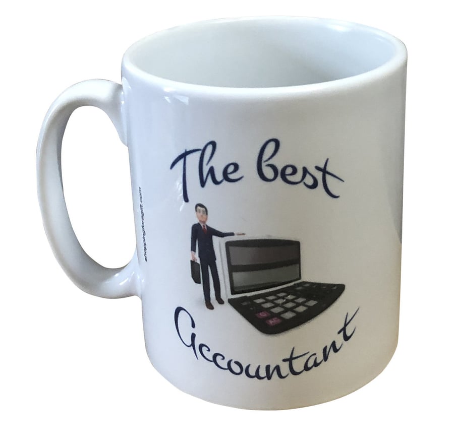 The Best Accountant Mug. Mugs For Accountants