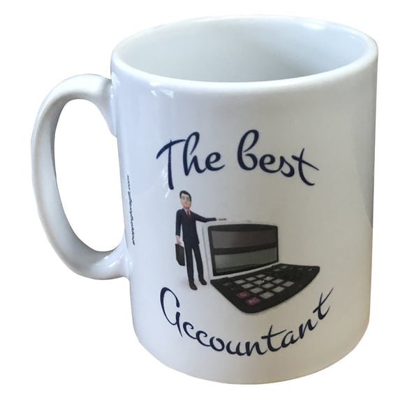 The Best Accountant Mug. Mugs For Accountants