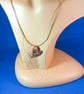 Cross My Heart  Brass and Silver Pendant - Image 2