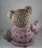 Ceramic Teddy Bear Figurine Table Lamp Light Nursery Baby Ornament Decoration. - Image 4