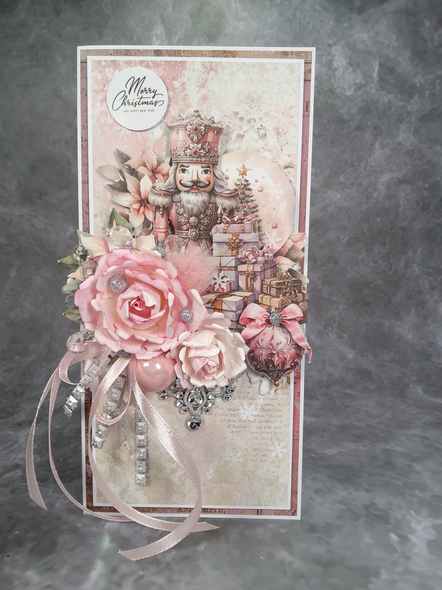 Handcrafted Nutcracker Chrismtas card (14)