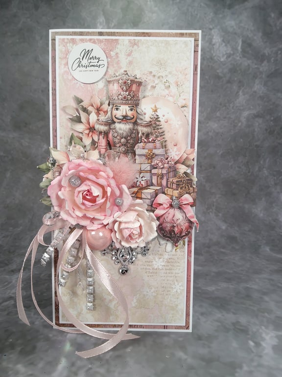 Handcrafted Nutcracker Chrismtas card (14)