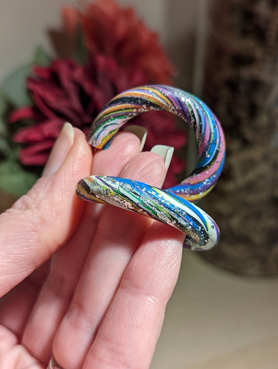 No Waste Medium Hoop Earrings